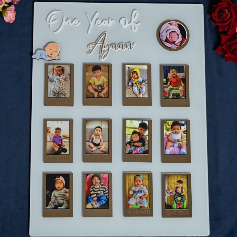 Baby Photo Board-Rectangular Shape